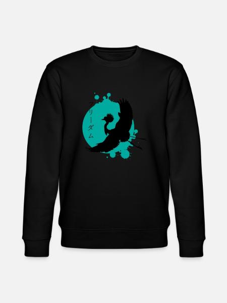 Crane Dynamics & Characters Art - Stanley/Stella CHANGER Unisex Organic Sweatshirt - black