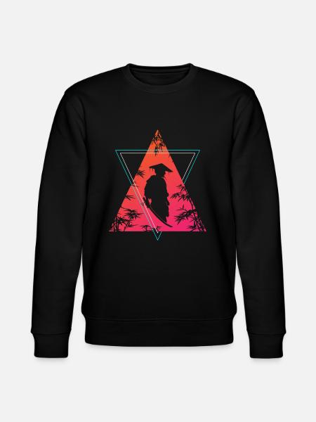 Neon Samurai Moderner Krieger Geist - Stanley/Stella Unisex Bio-Sweatshirt CHANGER  - Schwarz
