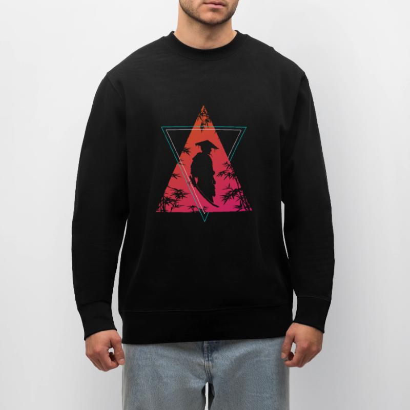 Neon Samurai Moderner Krieger Geist Stanley/Stella Unisex Bio-Sweatshirt CHANGER 