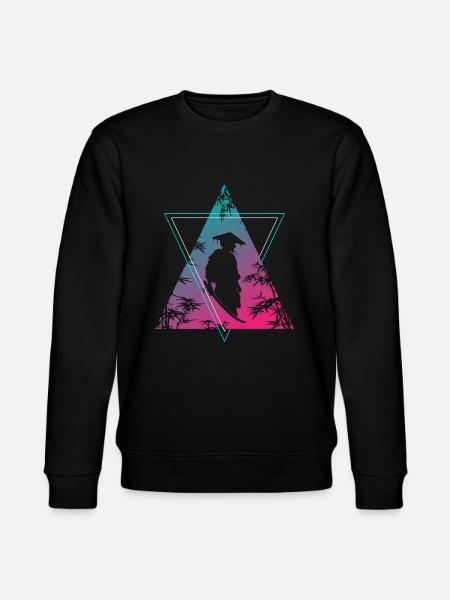 Neon Samurai Moderner Krieger Geist - Stanley/Stella Unisex Bio-Sweatshirt CHANGER - Schwarz