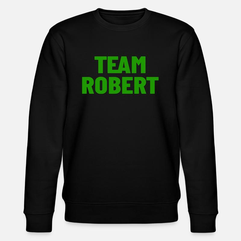 Team Robert - Stanley/Stella Unisex Bio-Sweatshirt CHANGER  - Schwarz
