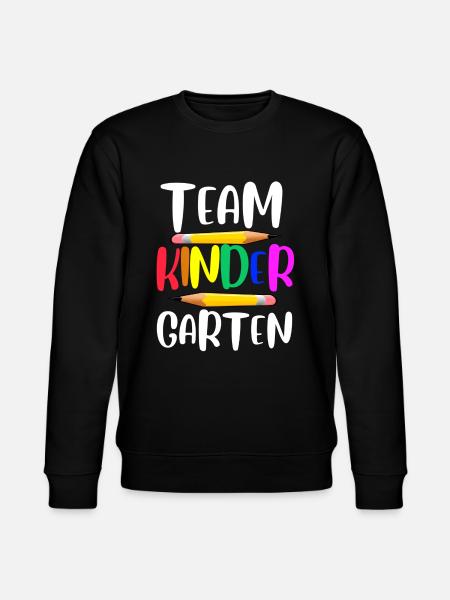 Team Kindergarten - Stanley/Stella Unisex Bio-Sweatshirt CHANGER - Schwarz