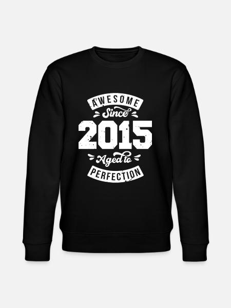 Millésime 2015 anniversaire - rétro 2015 - Sweat bio CHANGER Stanley/Stella Unisexe - noir