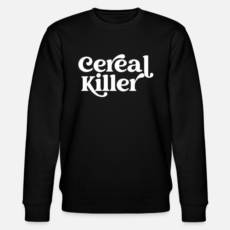 Getreide-Killer - Stanley/Stella Unisex Bio-Sweatshirt CHANGER  - Schwarz