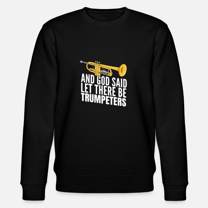 Cadeau drôle de trompette - Sweat bio CHANGER Stanley/Stella Unisexe - noir