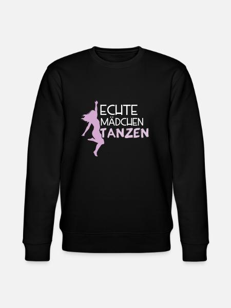 Mädchen Tanzen - Stanley/Stella Unisex Bio-Sweatshirt CHANGER - Schwarz