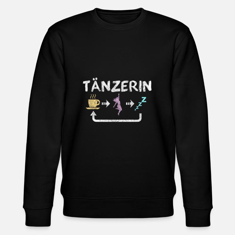 Tänzerin - Stanley/Stella Unisex Bio-Sweatshirt CHANGER  - Schwarz