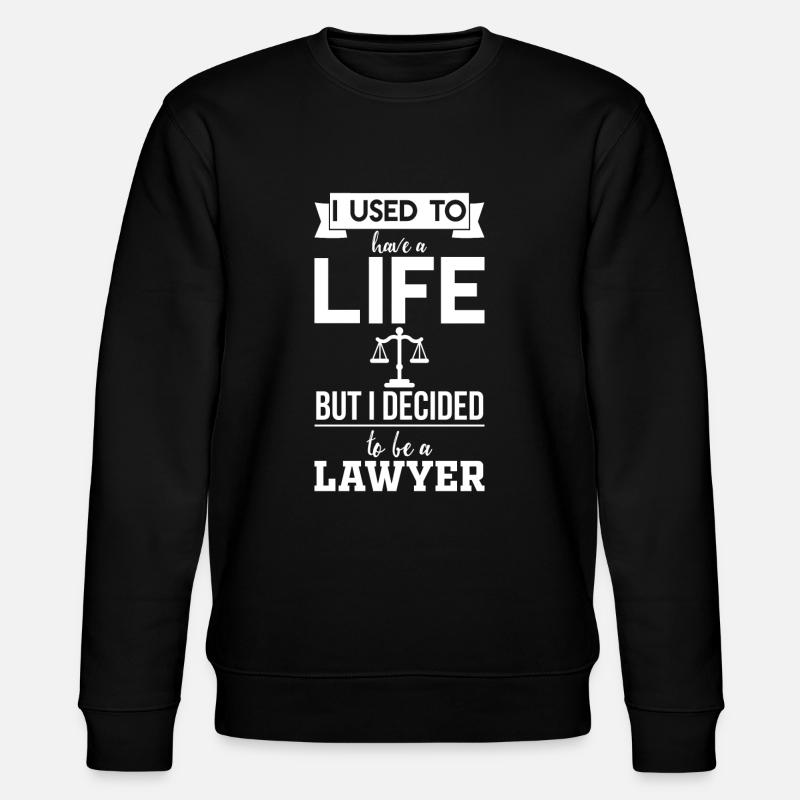 Rechtsanwalt Rechtsanwalt - Stanley/Stella Unisex Bio-Sweatshirt CHANGER  - Schwarz