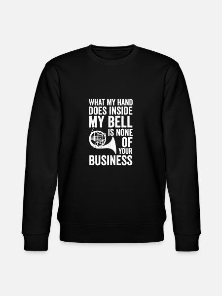 Hornspieler - Stanley/Stella Unisex Bio-Sweatshirt CHANGER - Schwarz