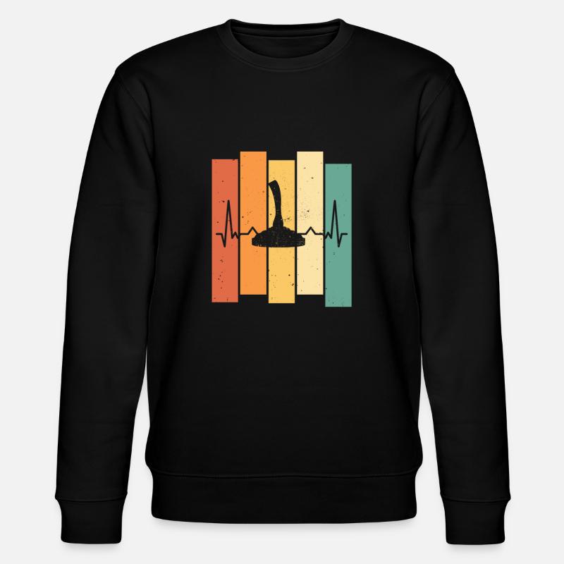 Canne à glace Cadeau amusant - Sweat bio CHANGER Stanley/Stella Unisexe - noir