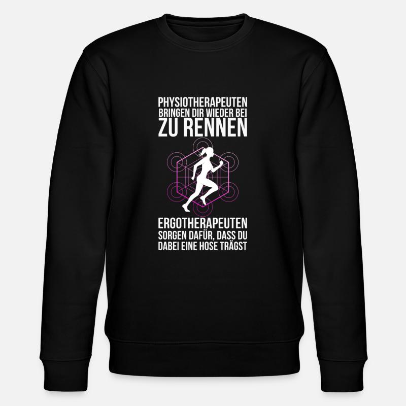 Ergotherapeut Geschenk - Stanley/Stella Unisex Bio-Sweatshirt CHANGER  - Schwarz