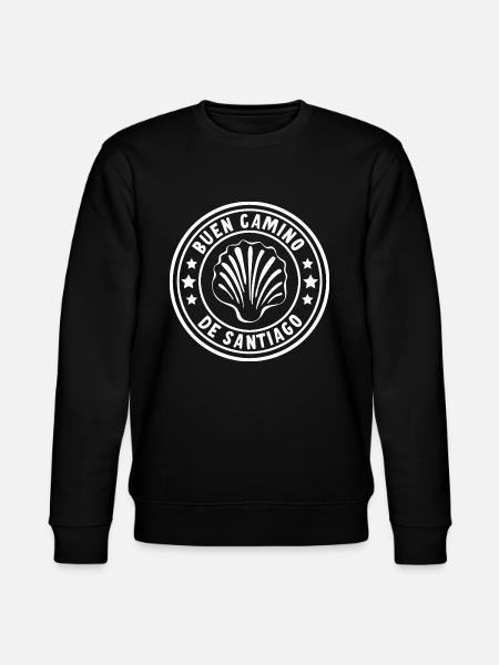 Buen Camino de Santiago de Compostela Jakobsweg - Stanley/Stella CHANGER Unisex Organic Sweatshirt - black