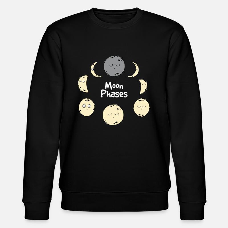 Phases lunaires - Sweat bio CHANGER Stanley/Stella Unisexe - noir
