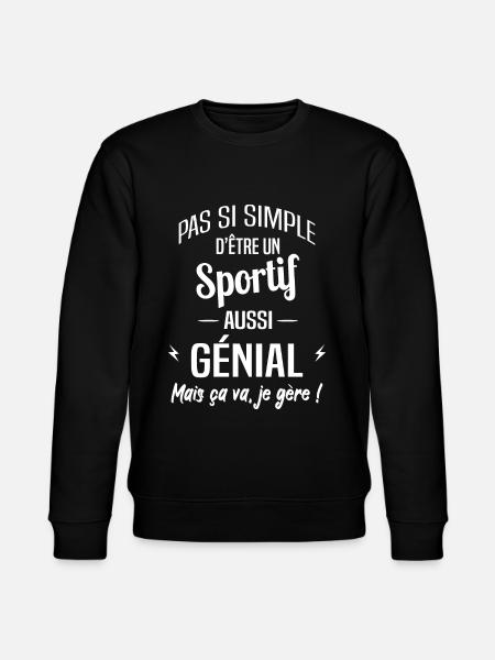Sportif - Sweat bio CHANGER Stanley/Stella Unisexe - noir
