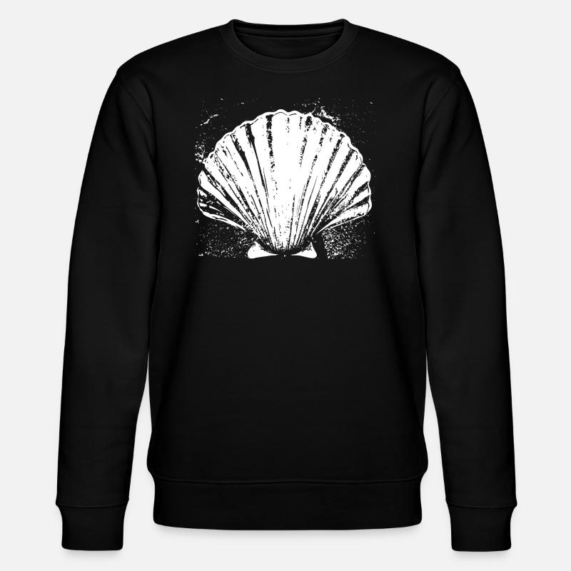 Chemin - Pétoncle - Pèlerinage - Santiago - Sweat bio CHANGER Stanley/Stella Unisexe - noir