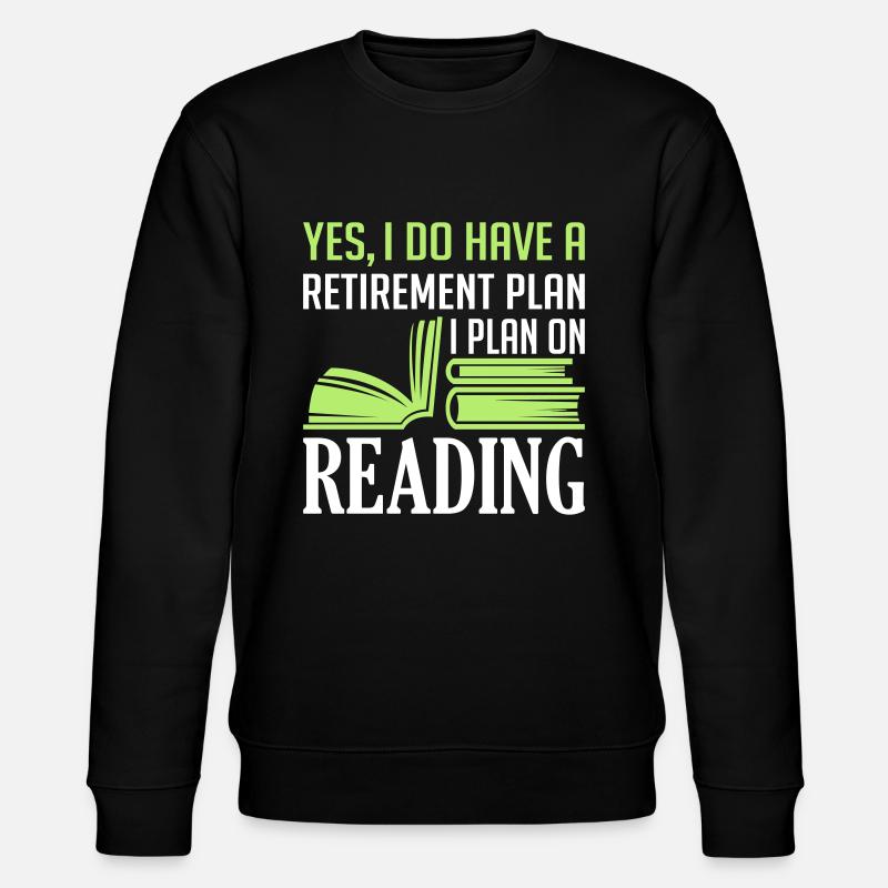 Plan sur la lecture - Sweat bio CHANGER Stanley/Stella Unisexe - noir