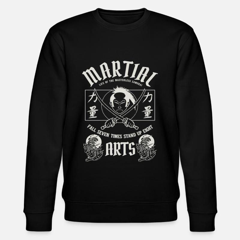 Martial Arts dunkle - Stanley/Stella Unisex Bio-Sweatshirt CHANGER - Schwarz
