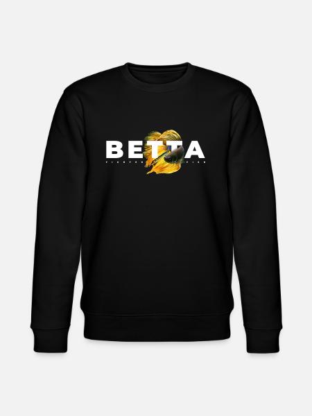 Betta Fish Keeper Aquarium Owner - Stanley/Stella CHANGER Unisex Organic Sweatshirt - black