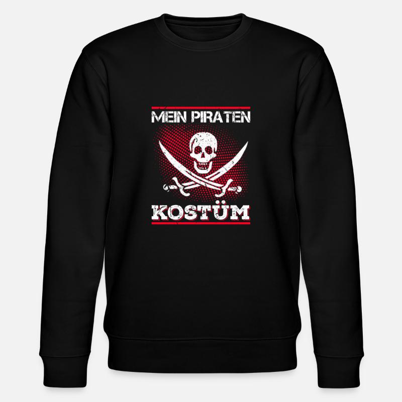Mon costume de pirate - Sweat bio CHANGER Stanley/Stella Unisexe - noir