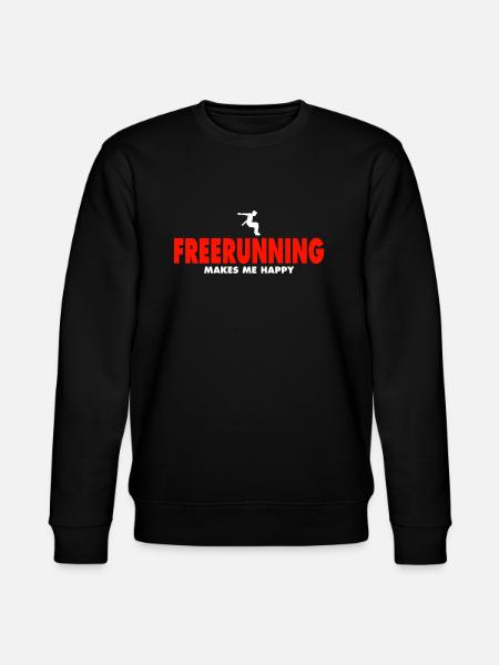 Freerunning Tshirt - Sweat bio CHANGER Stanley/Stella Unisexe - noir