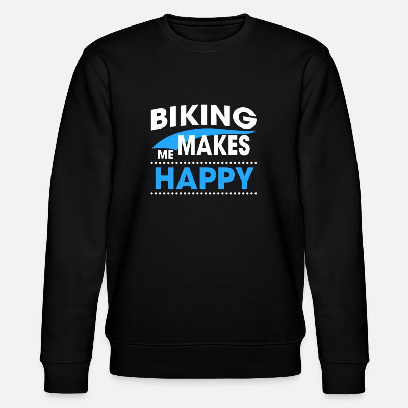 BIKING - Sweat bio CHANGER Stanley/Stella Unisexe - noir