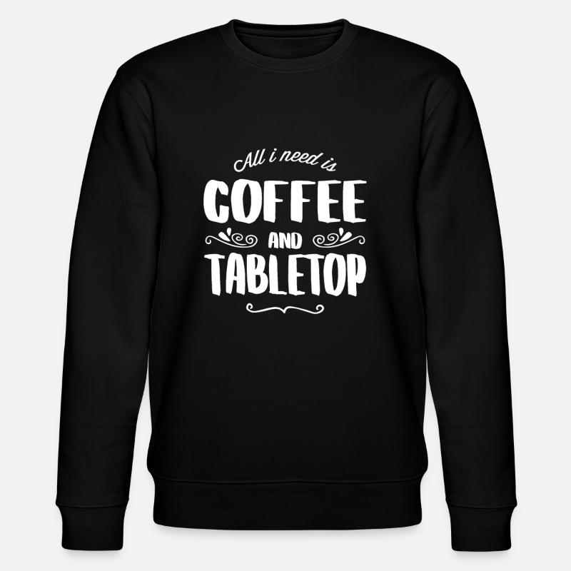 Tabletop & Coffee - Stanley/Stella CHANGER Unisex Organic Sweatshirt - black