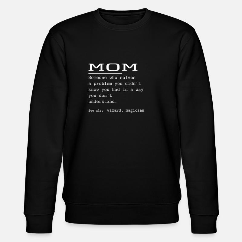 MOM - Sweat bio CHANGER Stanley/Stella Unisexe - noir
