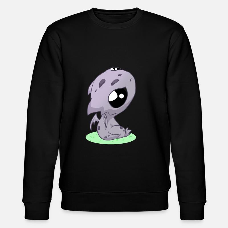 Dragon kawaii - Sweat bio CHANGER Stanley/Stella Unisexe - noir
