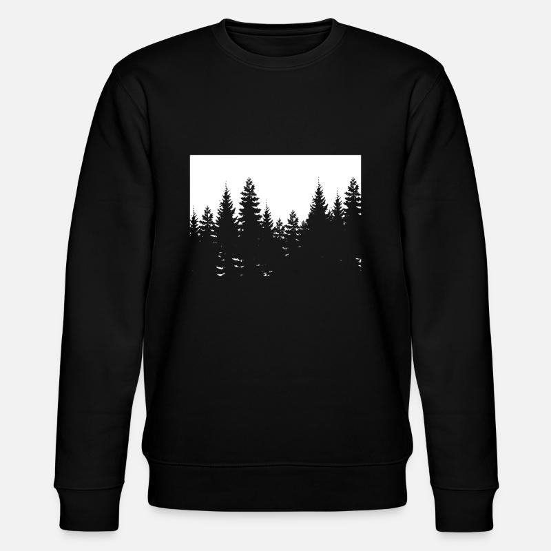 Baeume - Stanley/Stella Unisex Bio-Sweatshirt CHANGER  - Schwarz