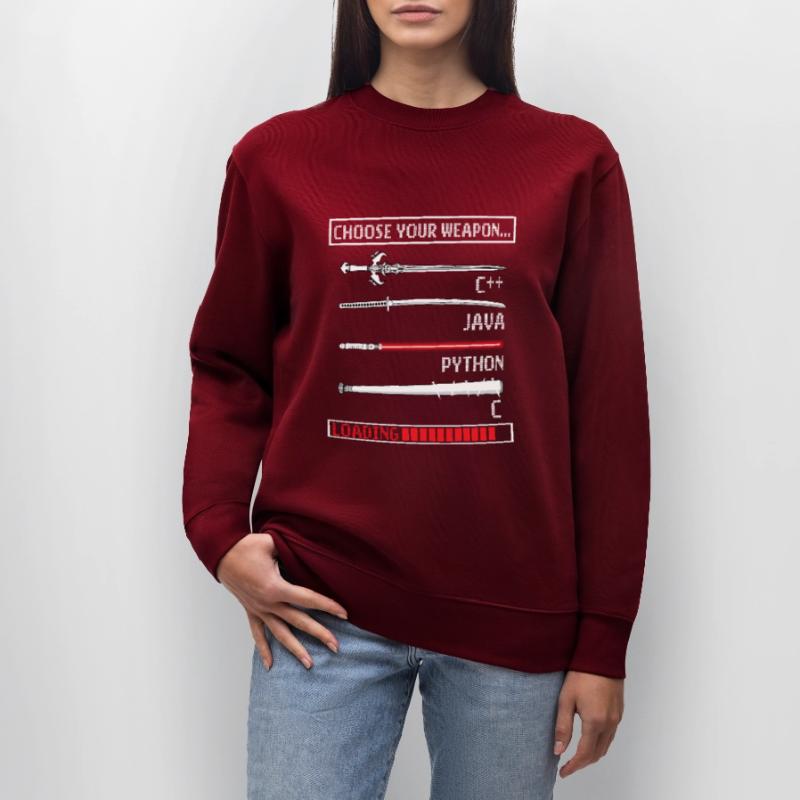 Programmierer Geschenk Java C Programmierung Stanley/Stella Unisex Bio-Sweatshirt CHANGER 