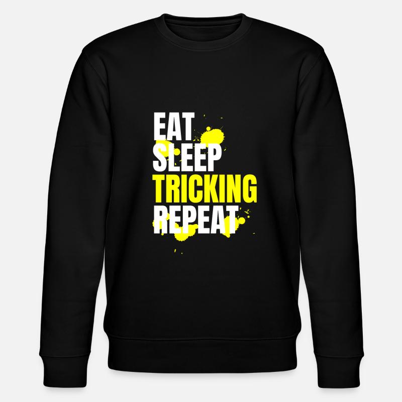 Tricking Parcours Cadeau - Sweat bio CHANGER Stanley/Stella Unisexe - noir