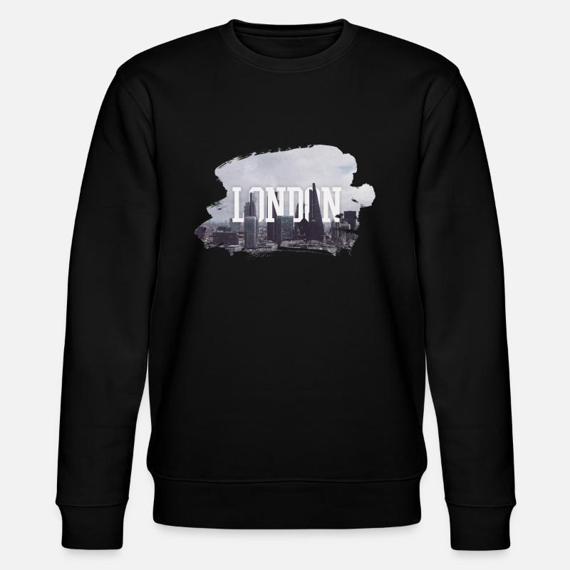 LONDON - Sweat bio CHANGER Stanley/Stella Unisexe - noir