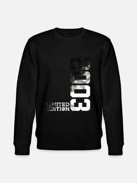 23RD BIRTHDAY LIMITED EDITION 2003 - Stanley/Stella CHANGER Unisex Organic Sweatshirt - black