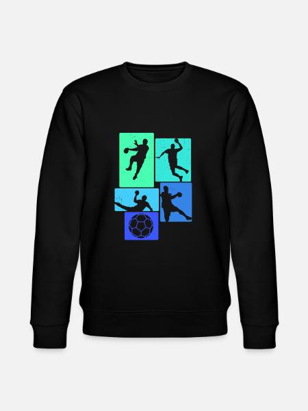 Handball Handball Players - Stanley/Stella CHANGER Unisex Organic Sweatshirt - black