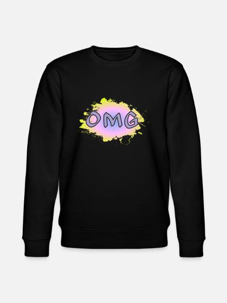 OMG - Stanley/Stella Unisex Bio-Sweatshirt CHANGER - Schwarz
