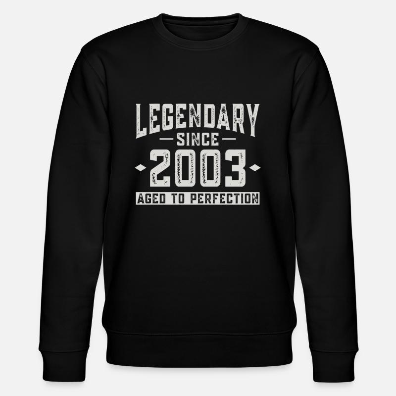Légendaire depuis 2003 - Sweat bio CHANGER Stanley/Stella Unisexe - noir