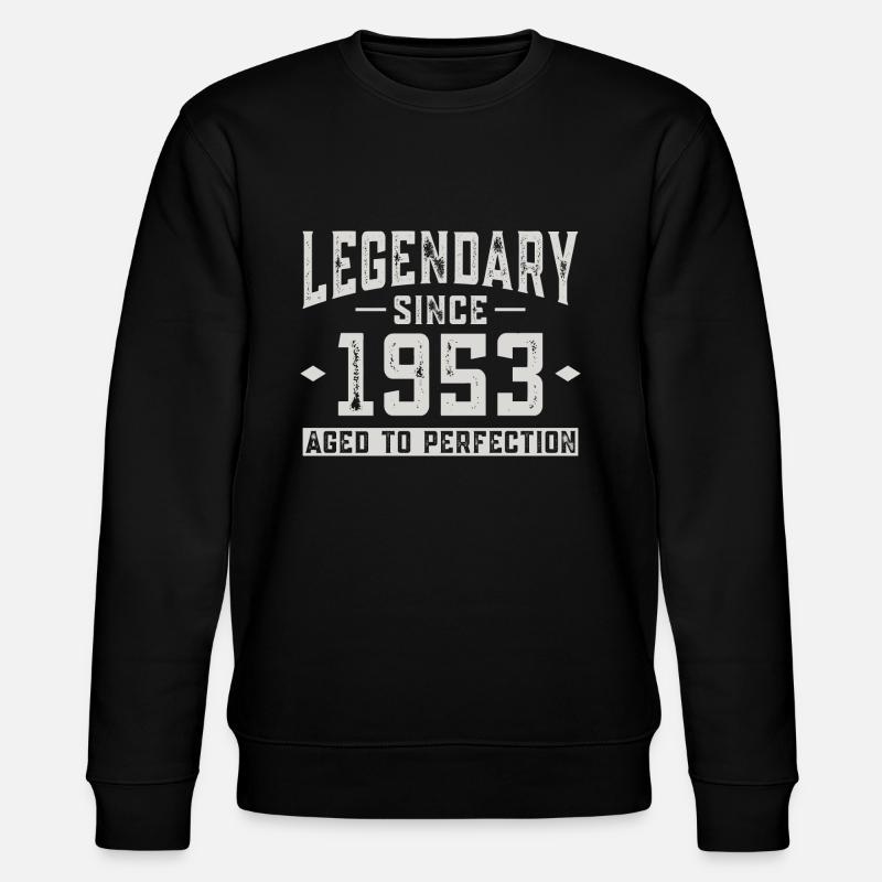 Legendary since 1953 - Stanley/Stella CHANGER Unisex Organic Sweatshirt - black