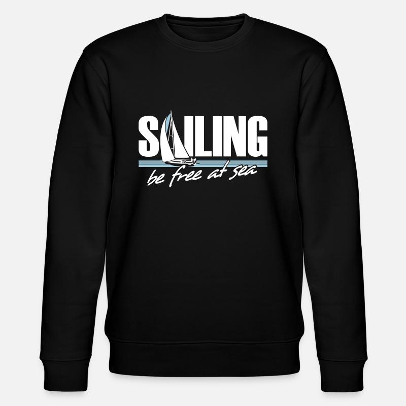 Sailing - Stanley/Stella Unisex Bio-Sweatshirt CHANGER  - Schwarz