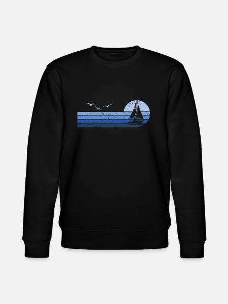 Voilier Sailor Sailboat Captain - Sweat bio CHANGER Stanley/Stella Unisexe - noir