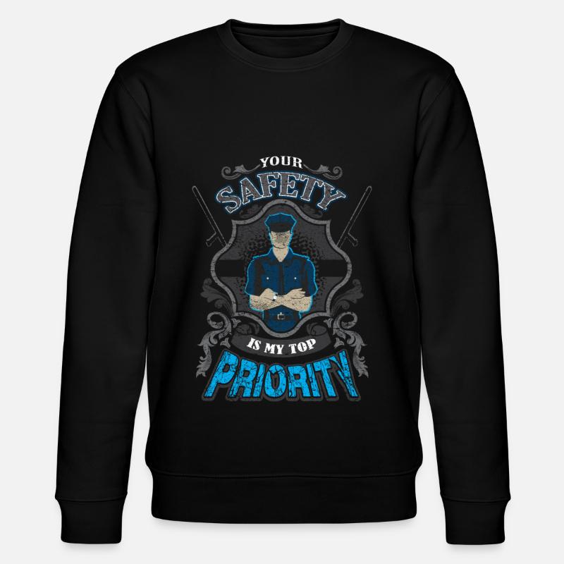 Security Service - Security - Stanley/Stella CHANGER Unisex Organic Sweatshirt - black