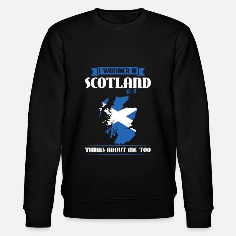 Ecosse Drapeau Ecosse Cadeau - Sweat bio CHANGER Stanley/Stella Unisexe - noir