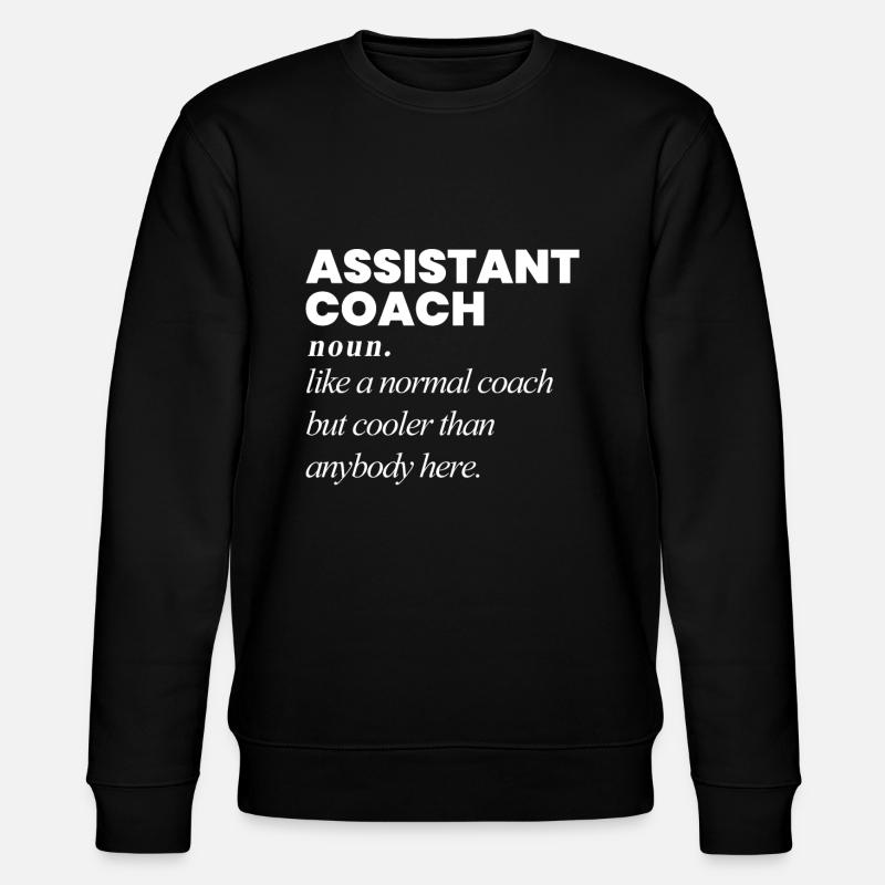 Assistenztrainer Coach Assistant Trainer - Stanley/Stella Unisex Bio-Sweatshirt CHANGER  - Schwarz