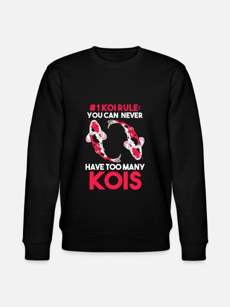 Kois Koi Koi Vis Cadeau - Stanley/Stella Uniseks bio-sweatshirt CHANGER - zwart