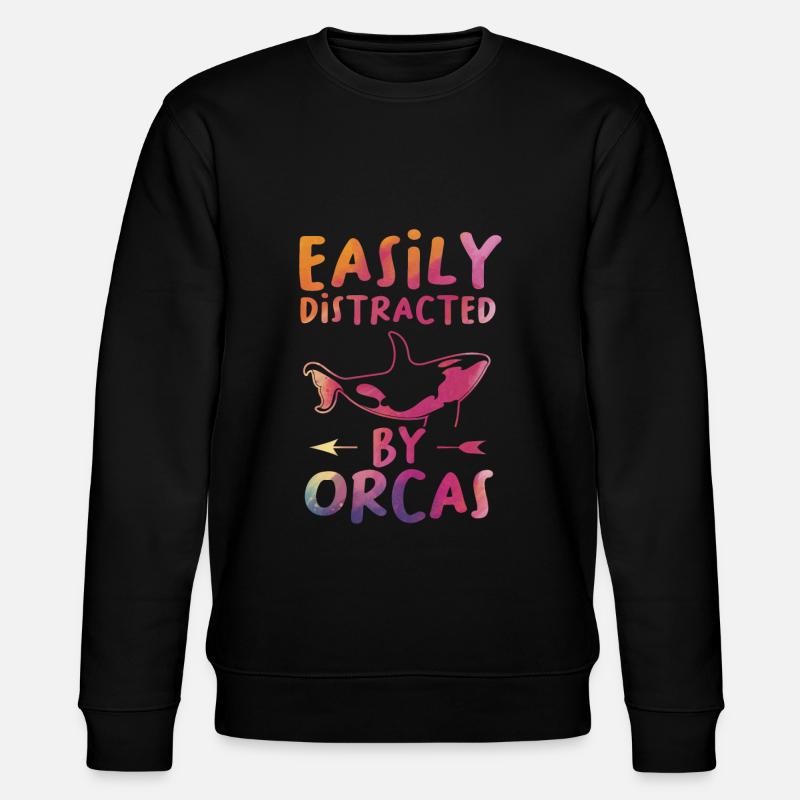 Orque Orca Cadeau - Sweat bio CHANGER Stanley/Stella Unisexe - noir