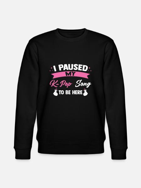 K-Pop K-Pop Korean Gift - Stanley/Stella CHANGER Unisex Organic Sweatshirt - black