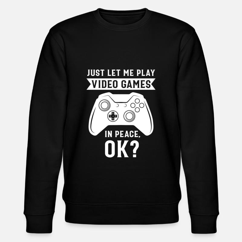 Gaming Gaming Cadeau - Sweat bio CHANGER Stanley/Stella Unisexe - noir