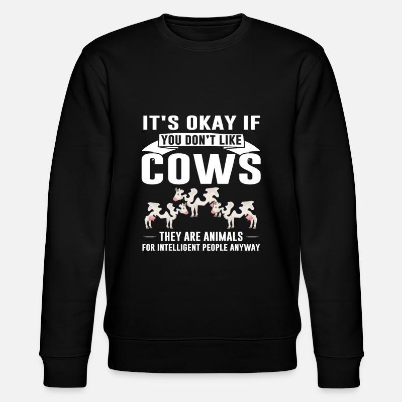 Vaches Kuhfarmer Cadeau - Sweat bio CHANGER Stanley/Stella Unisexe - noir