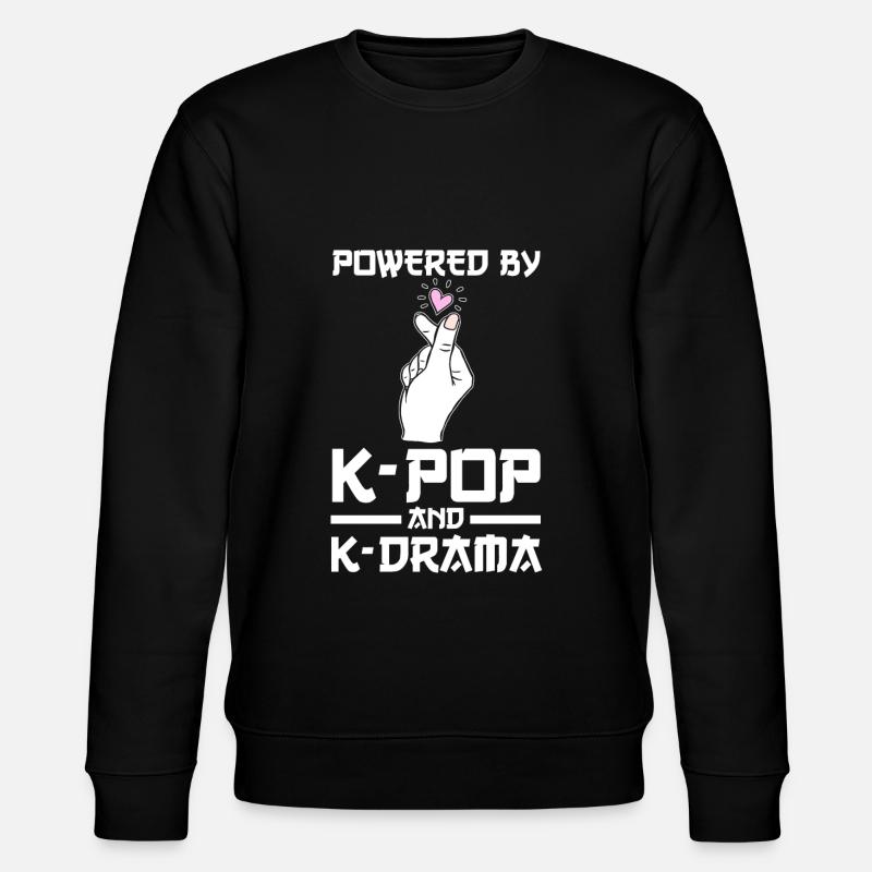 K-Pop & K-Drama K-Pop-K-Drama Geschenk - Stanley/Stella Unisex Bio-Sweatshirt CHANGER  - Schwarz