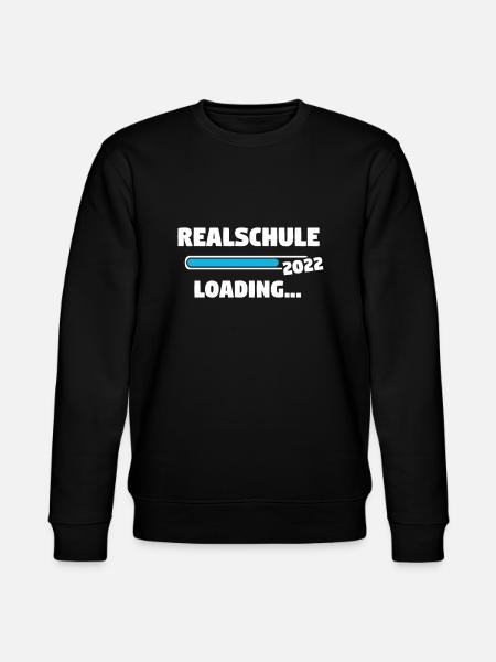 Realschule 2022 Absolvent Geschenk - Stanley/Stella Unisex Bio-Sweatshirt CHANGER  - Schwarz