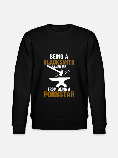 Blacksmith Blacksmith Gift - Stanley/Stella CHANGER Unisex Organic Sweatshirt - black